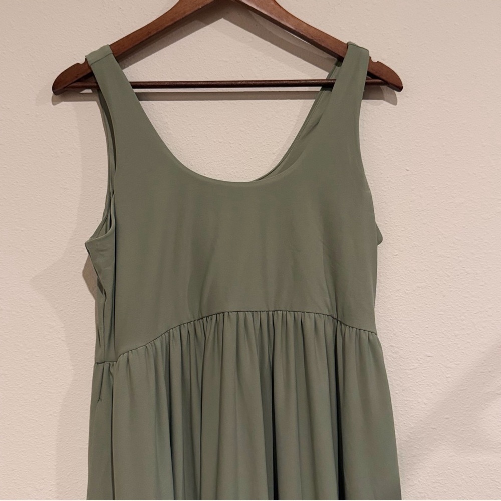 Simply Vera Vera Wang Olive Maxi Dress - Picture 2 of 11